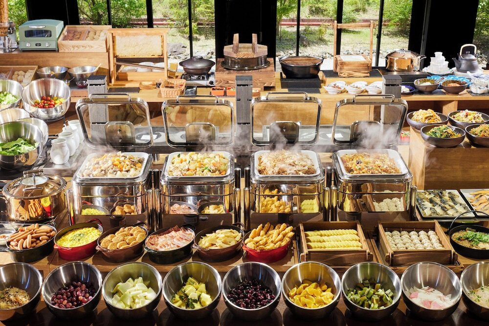 朝食ビュッフェ