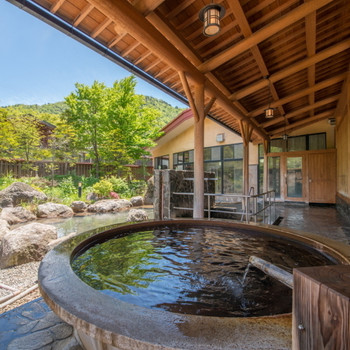 種類豊富な湯船にワクワク!源泉かけ流しの老舗宿3647869