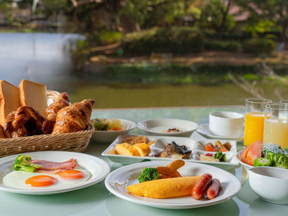 朝食ビュッフェ