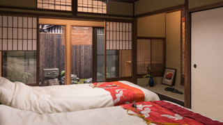 デラックス 4 人部屋 (Japanese Style, Garden Access)