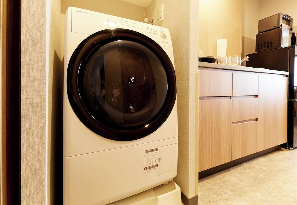 室内に洗濯機があると、好きなタイミングで洗濯できてとっても便利！3453591