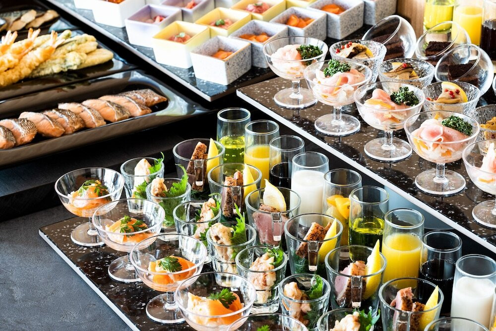 朝食ビュッフェ