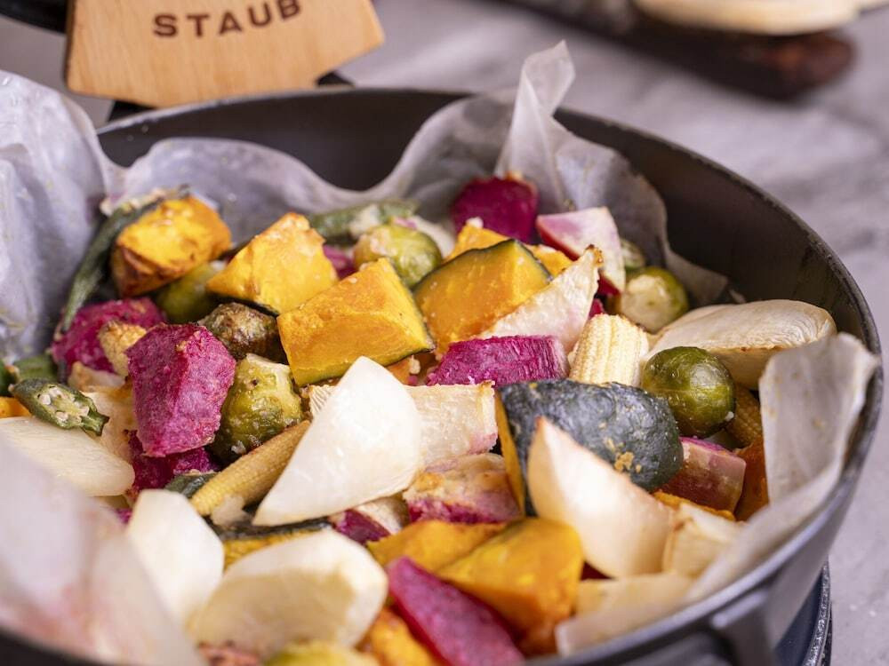 朝食ビュッフェ