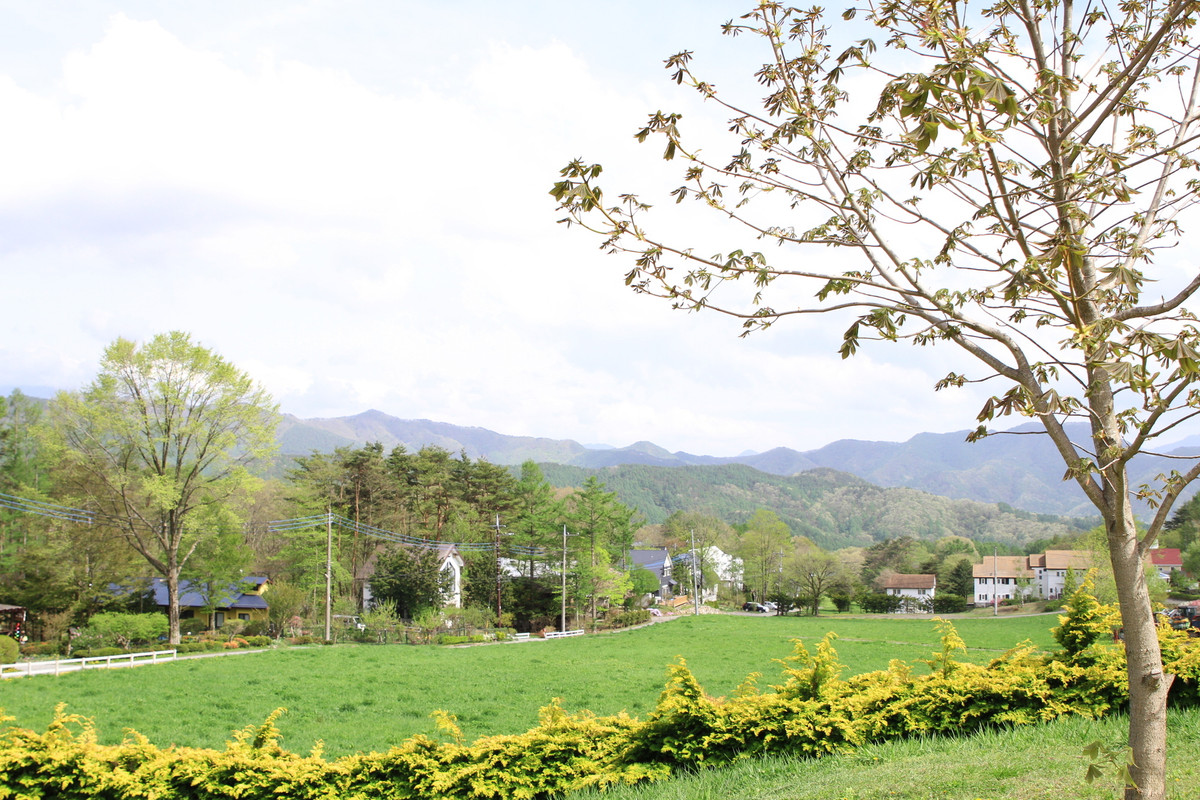 清里高原の風景