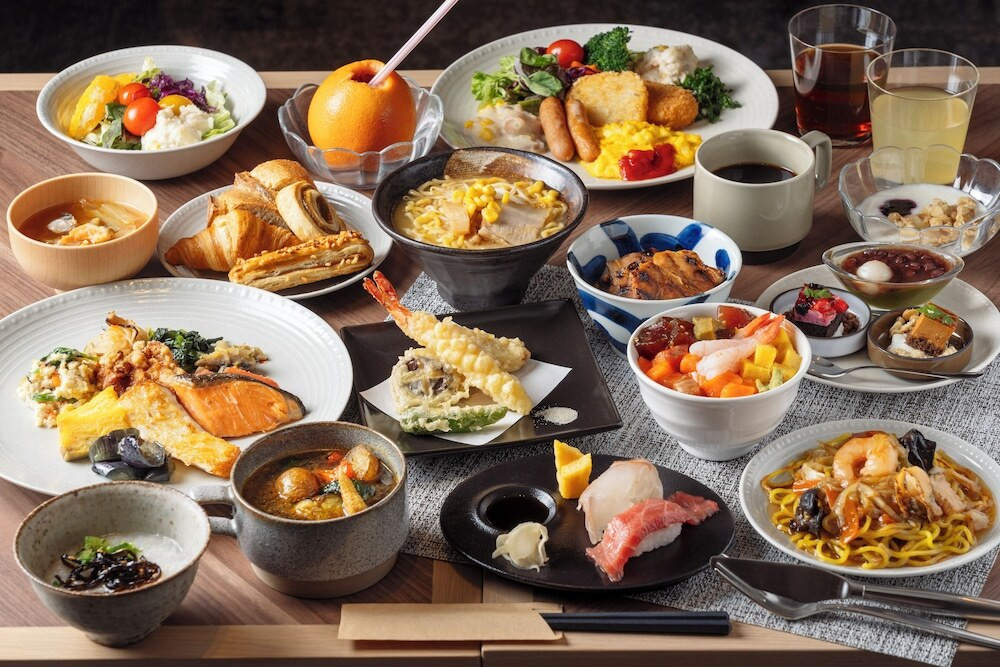 朝食ビュッフェ