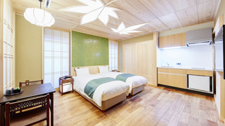 ツインルーム シングルベッド 2 台 禁煙 キッチン