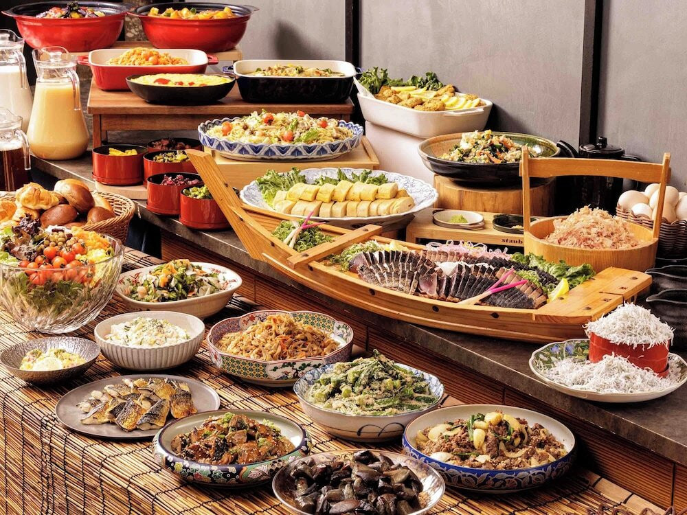 朝食ビュッフェ