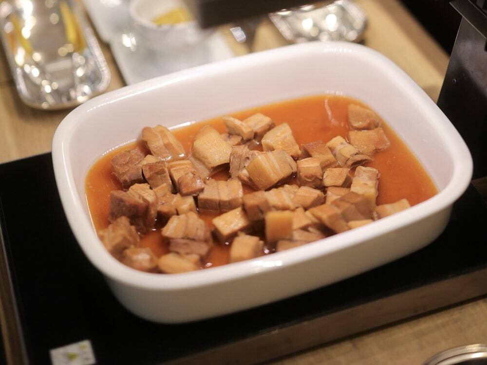 朝食ビュッフェ