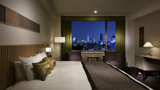 [アッパーフロア] タワーサイド デラックスキングルーム (禁煙) サウナ利用込