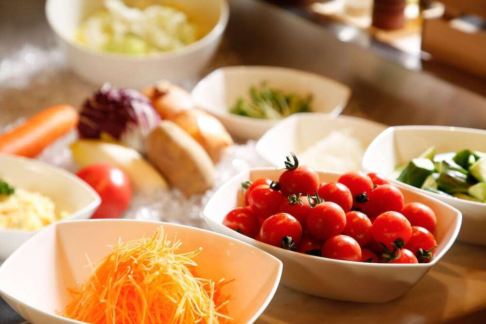 朝食ビュッフェ