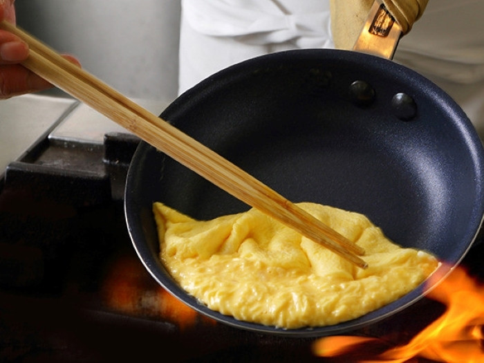 白石蔵王のブランド玉子「竹鶏たまご」を使用したオムレツやフライエッグは、卵好きさん必食の宮城の逸品