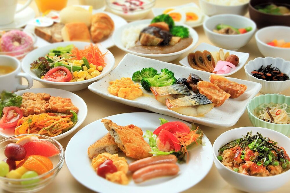 朝食ビュッフェ