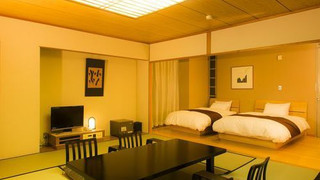 東館　和洋室（8畳＋ツインベッドタイプ）【禁煙】 [和洋室] [禁煙]