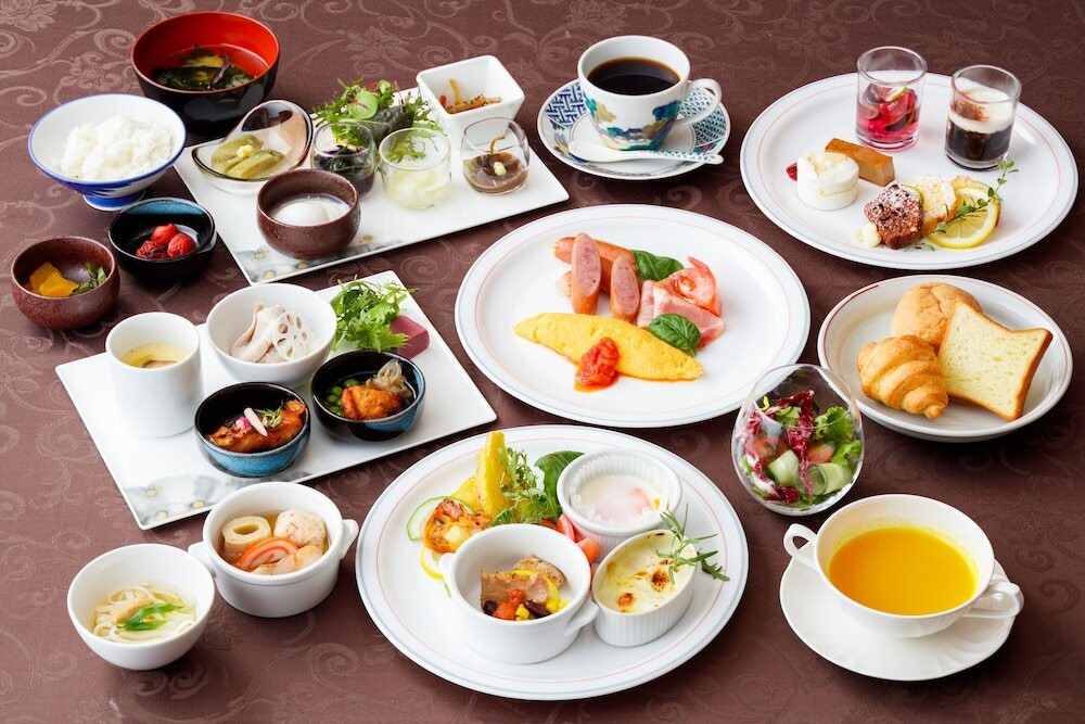 朝食ビュッフェ