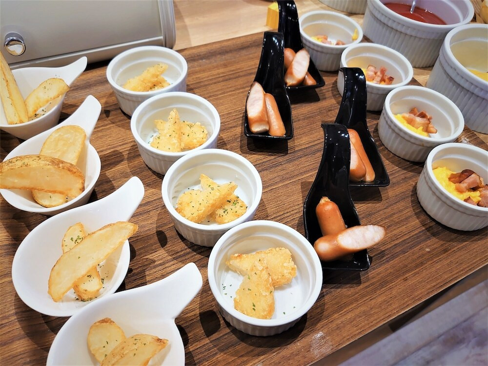 朝食ビュッフェ