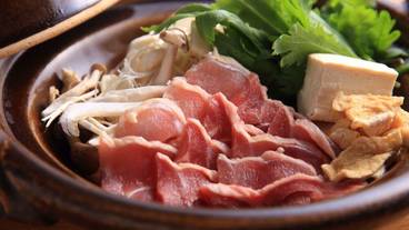 夕食 創作会席料理一例② / 2