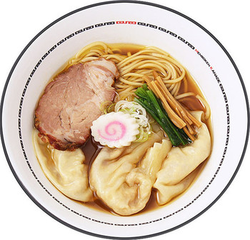 「麺創研 奏」料理 635816 自家製皮＋包みたて、醤油ワンタン麺