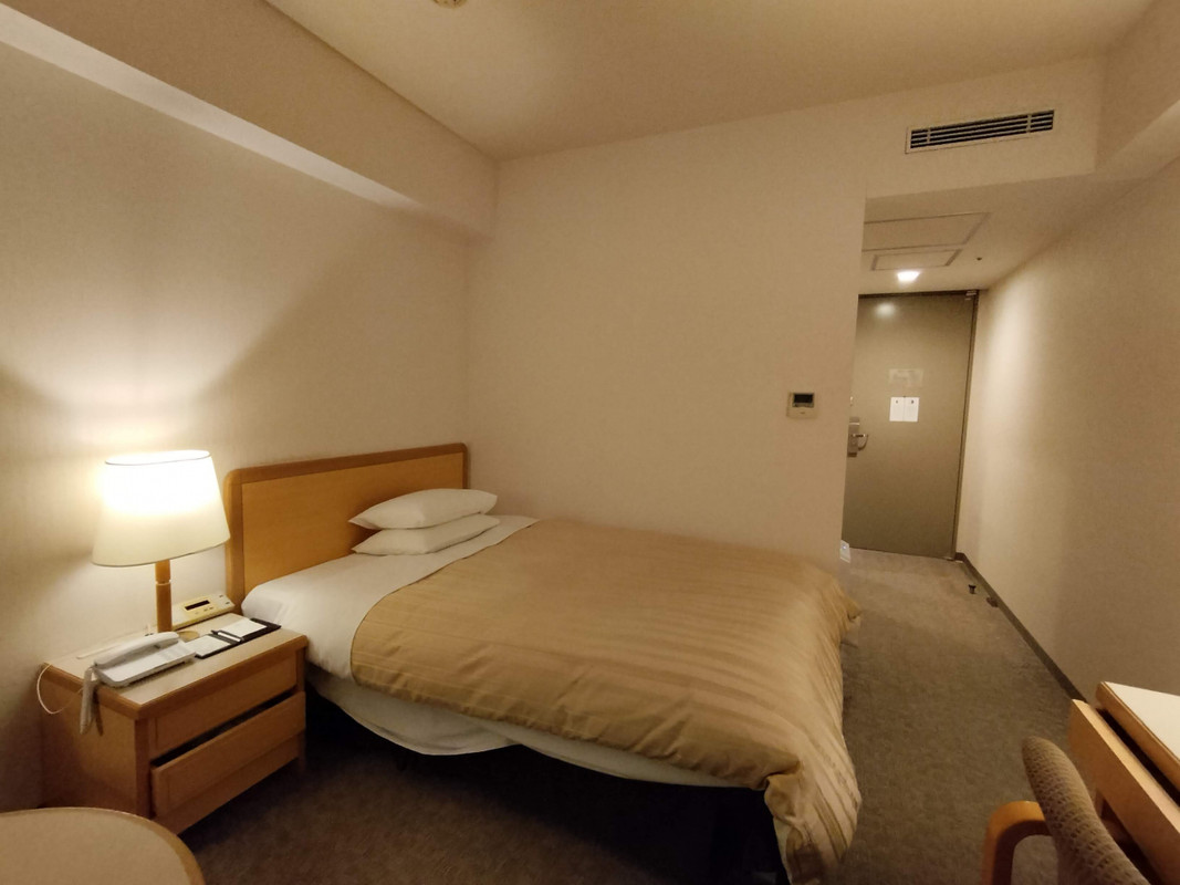 ベッドも広くて快適でした