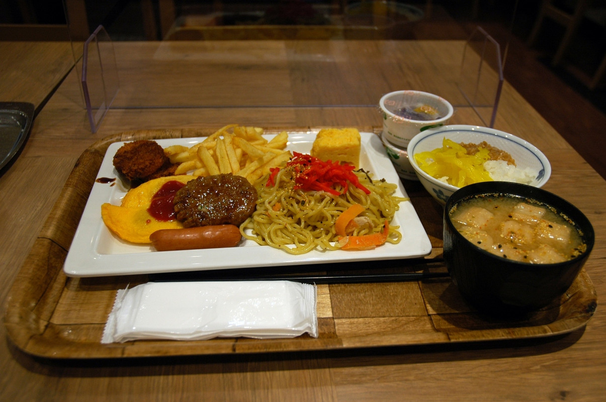 朝食バイキング