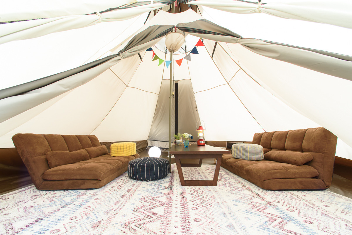 11. 春~秋限定でグランピング体験ができる「旅館 いこい山荘」4261458