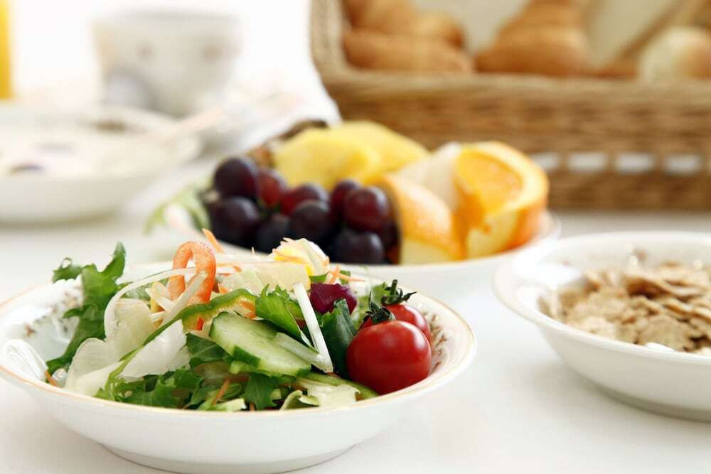 朝食ビュッフェ