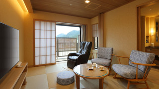 [秀峰館] 御影石風呂付スーペリア和洋室 禁煙