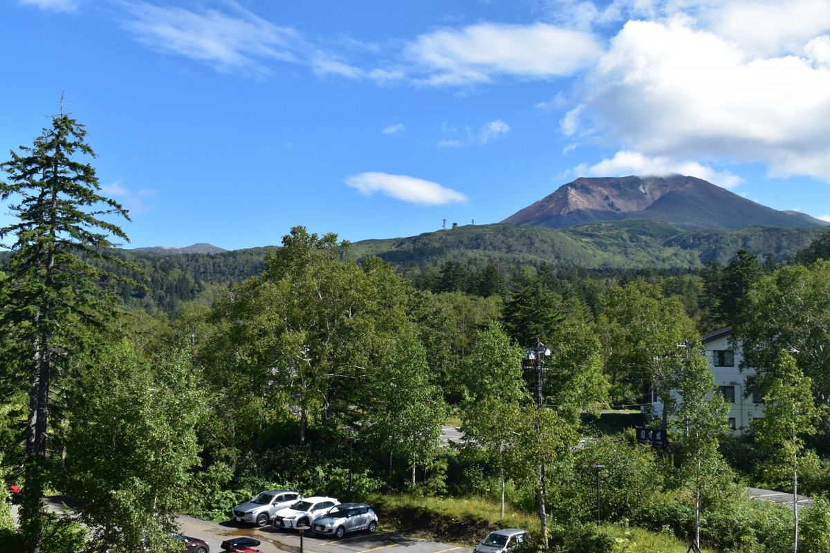 大雪山を望める部屋