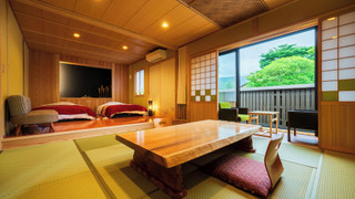 [おとぎ野] 和洋室ツイン/タイル内湯・露天付き離れ(18畳) 禁煙 - 大人限定