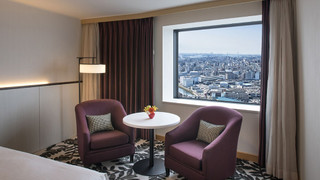 プレミアム ルーム シングルベッド 2 台 (Nagoya City View)