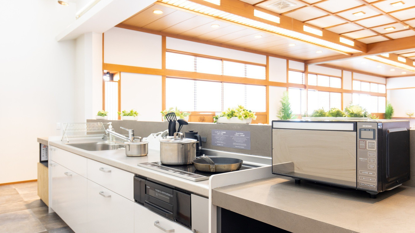 Wi-Fi完備！共有スペースで仕事も快適4024000