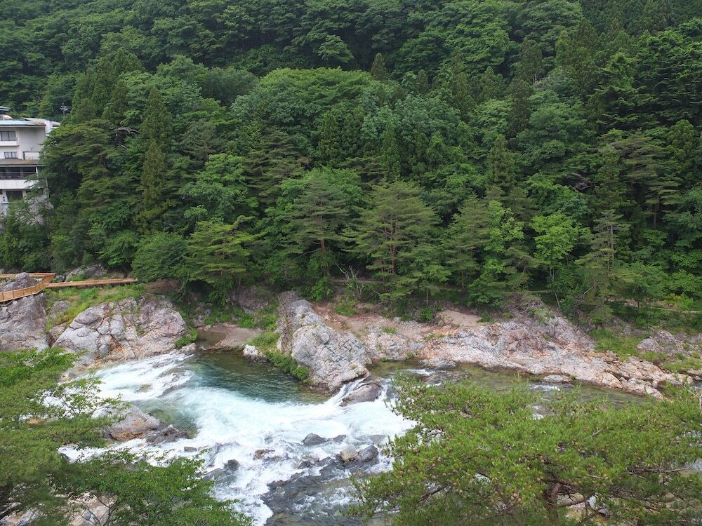部屋からの景観