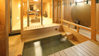 数奇屋風客室「安曇野」〜ダブル〜 【檜風呂】 (チェックイン18時まで)