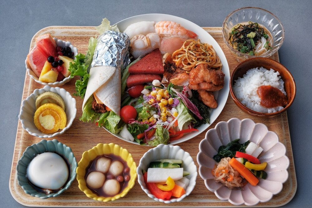 朝食ビュッフェ