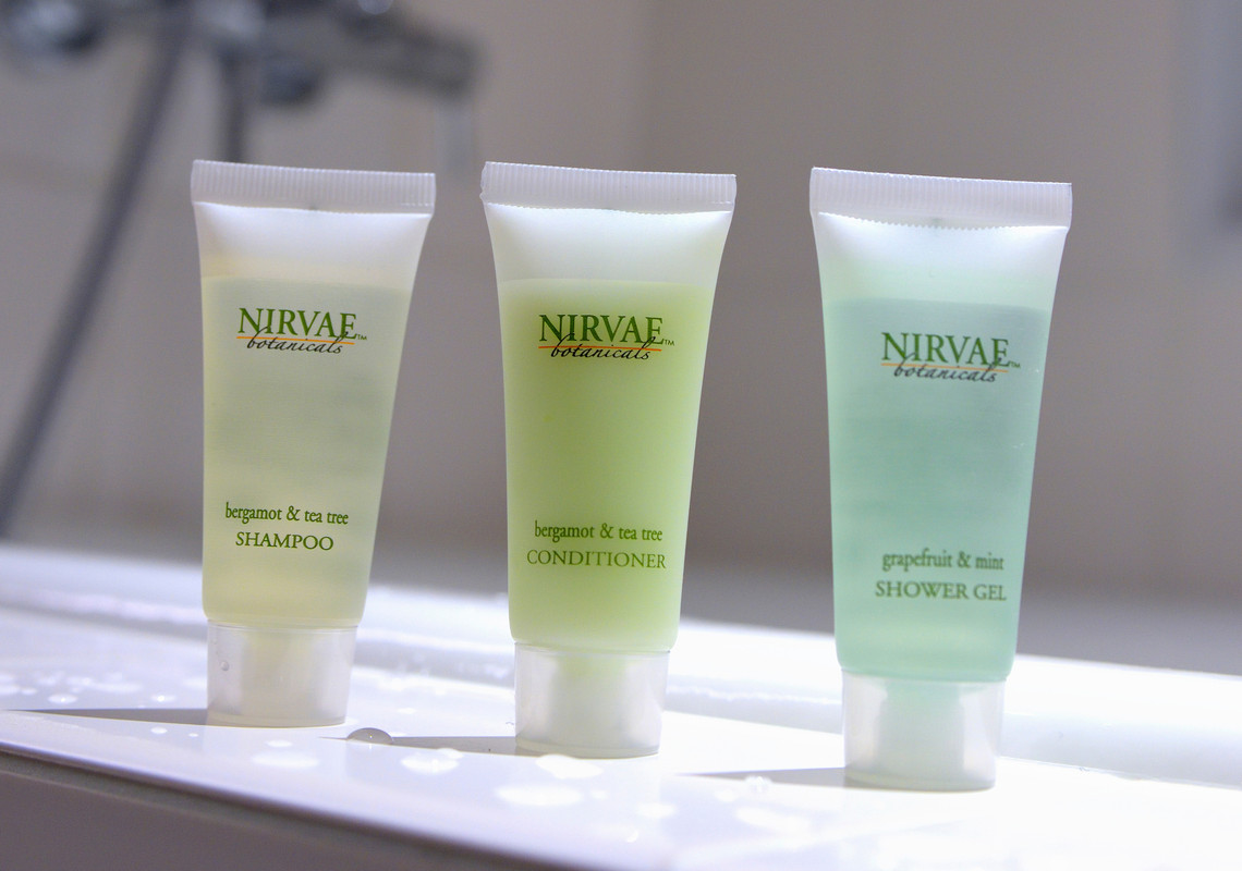 NIRVAEのバスアメニティ