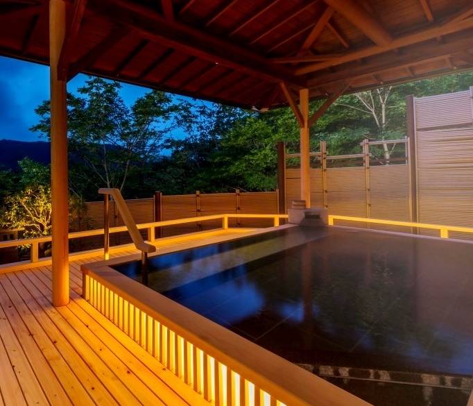 箱根の湯を満喫
露天風呂で心解ける
 / 3