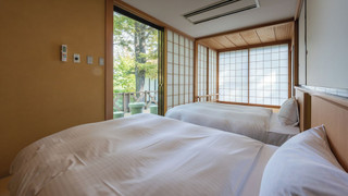 [全室離れ + テラス付] 2間和室2ベッドルーム(77平米) 禁煙