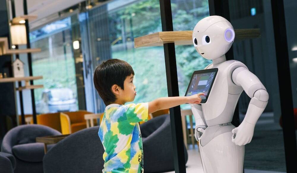 ロビーのロボット / 2