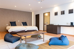 温泉付きやシアター付きと客室豊富