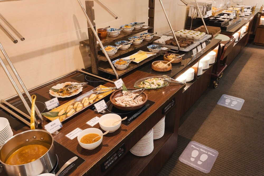 朝食ビュッフェ