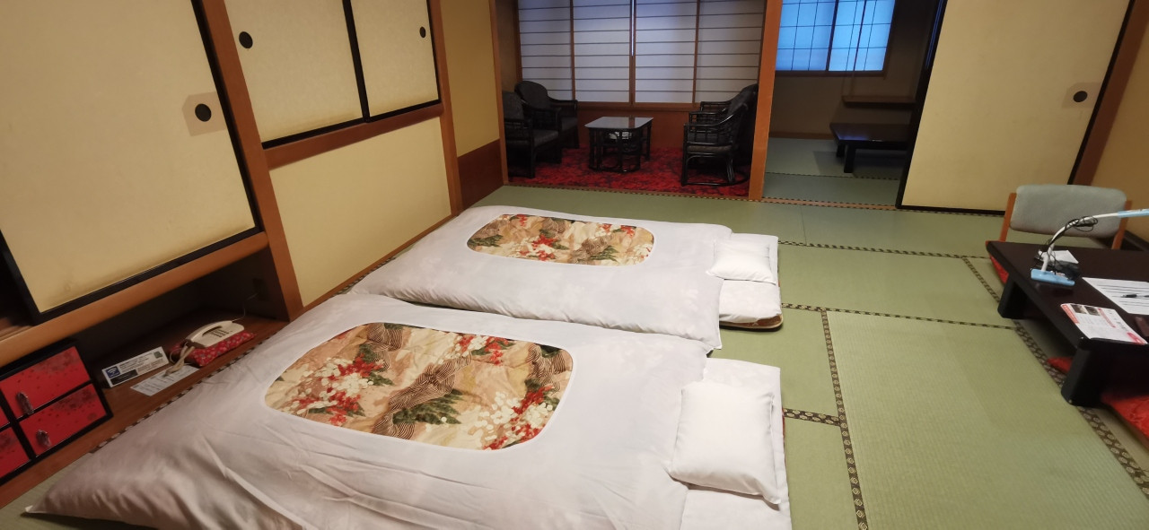 すでにお布団敷き済