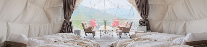 ドーム型テントでグランピング♡おしゃれにおこもりできる11選【全国】