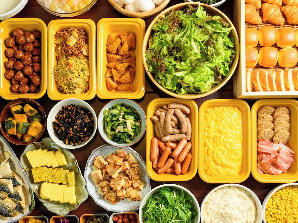 朝食ビュッフェ