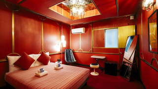 デザイン ルーム ダブルベッド 1 台 禁煙 冷蔵庫