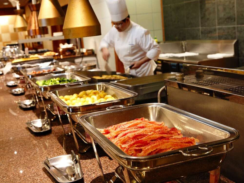 朝食ビュッフェ