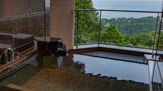 ＜東棟＞温泉露天　デラックステラスB1 [ツインルーム] [禁煙] [海が見える]