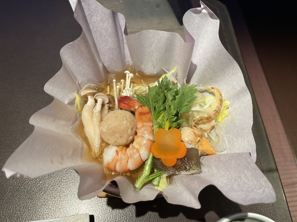 夕食 和会席料理一例④