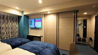 プレミアム ツインルーム ダブルベッド 2 台 禁煙