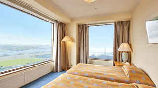 ツインルーム シングルベッド 2 台 喫煙可