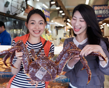 市場 女子旅