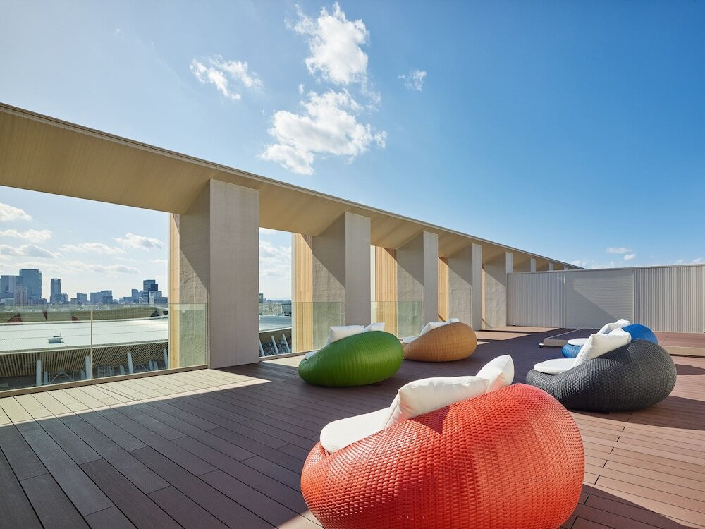 大浴場も嬉しい♪最上階テラスやバルコニーの眺めに癒されて4755854